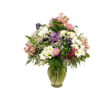Arrangement de fleurs des champs